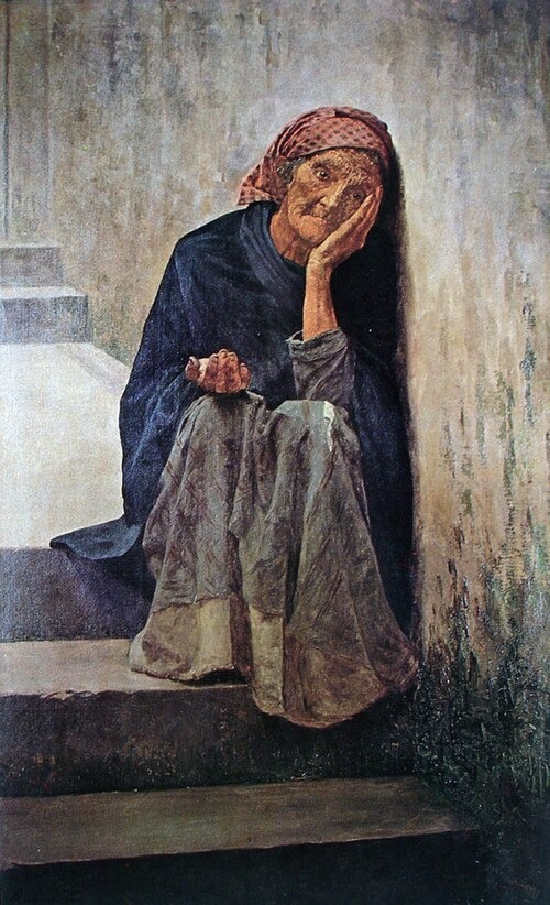 Almeida Júnior - A mendiga - 1899