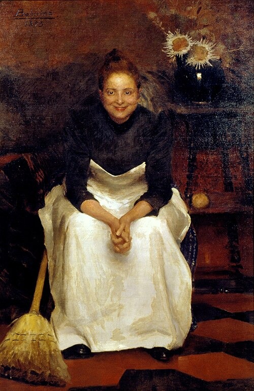 Belmiro de Almeida - A tagarela, 1893