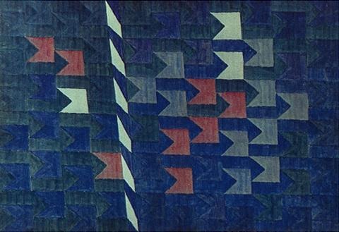 [Bandeiras e Mastro], 1970
Alfredo Volpi - ENCICLOPÉDIA Itaú Cultural de Arte e Cultura Brasileira.