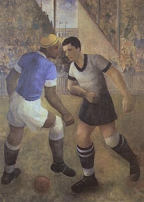 Reprodução Fotográfica Romulo Fialdini
Futebol, 1936
Francisco Rebolo - ENCICLOPÉDIA Itaú Cultural de Arte e Cultura Brasileira.